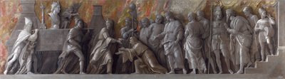 Introdução do culto da cibele em Roma de Andrea Mantegna